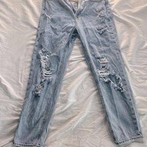 Single Soul ripped mom jeans